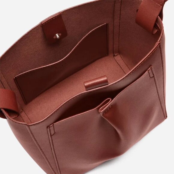 Everlane The Mini Studio Bag in Mahogany - Picture 5 of 6